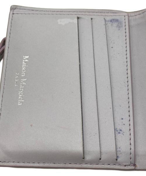 Maison Margiela（メゾンマルジェラ）Maison Margiela (メゾンマルジェラ) 4ステッチ フリップフラップウォレット パープル サイズ:下記参照の古着・服飾アイテム