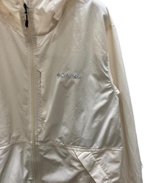 Columbia（コロンビア）Columbia (コロンビア) ウィメンズ ライトキャニオンソフトシェルジャケット ホワイト サイズ:Lの古着・服飾アイテム