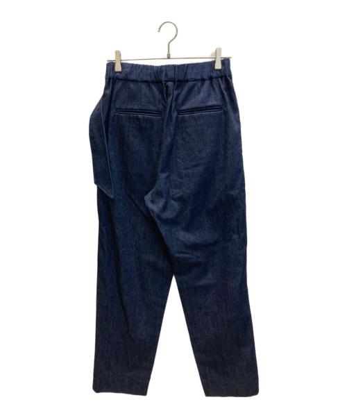 muller of yoshiokubo（ミュラーオブヨシオクボ）muller of yoshiokubo (ミュラーオブヨシオクボ) Circle belt pants denim インディゴ サイズ:M 未使用品の古着・服飾アイテム