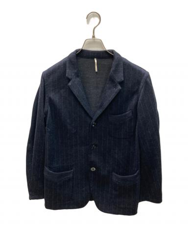 【最終価格】m's braque　 エムズブラック　モヘアジャケット　日本製 中古・古着通販】m's braque (エムズブラック) ウールストライプ