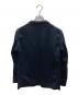 m's braque (エムズブラック) ウールストライプ テーラードジャケット ネイビー サイズ:SIZE M：10000円