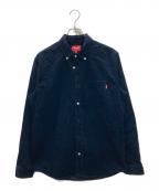 SUPREMEシュプリーム）の古着「Heavy Corduroy Shirt」｜ネイビー