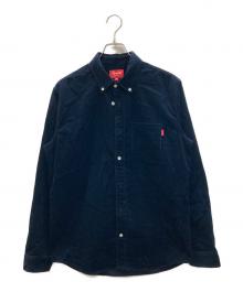 SUPREME（シュプリーム）の古着「Heavy Corduroy Shirt」｜ネイビー