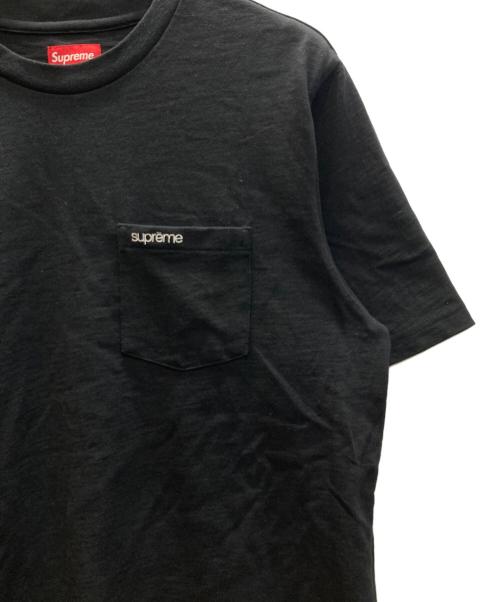SUPREME（シュプリーム）SUPREME (シュプリーム) S/S Pocket Tee ブラック サイズ:Mの古着・服飾アイテム