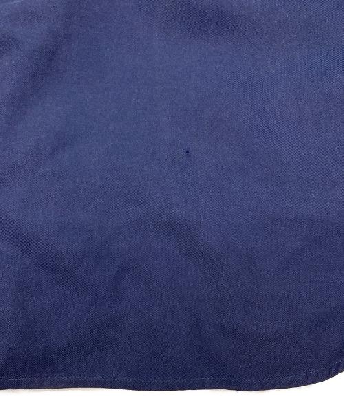 POLO RALPH LAUREN（ポロ・ラルフローレン）POLO RALPH LAUREN (ポロ・ラルフローレン) BONNARD シルクコットンシャツ ネイビー サイズ:Mの古着・服飾アイテム