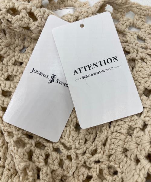 JOURNAL STANDARD（ジャーナルスタンダード）JOURNAL STANDARD (ジャーナルスタンダード) Many wayクロシェビスチェ ベージュ サイズ:Free 未使用品の古着・服飾アイテム