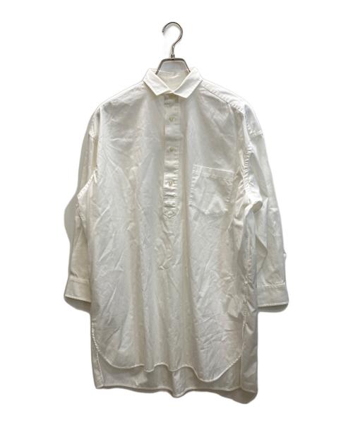 ticca（ティッカ）TICCA (ティッカ) スクエアビッグシャツ ホワイト サイズ:Freeの古着・服飾アイテム