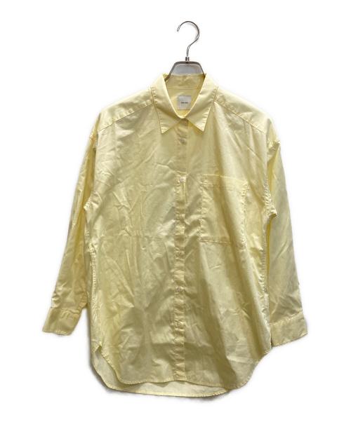 Spick and Span（スピック＆スパン）Spick and Span (スピック＆スパン) 50コットンオーバーシャツ イエロー サイズ:Free 未使用品の古着・服飾アイテム