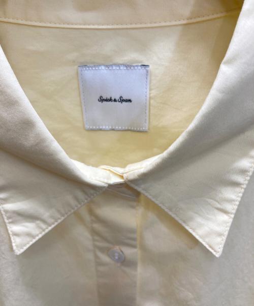 Spick and Span（スピック＆スパン）Spick and Span (スピック＆スパン) 50コットンオーバーシャツ イエロー サイズ:Free 未使用品の古着・服飾アイテム