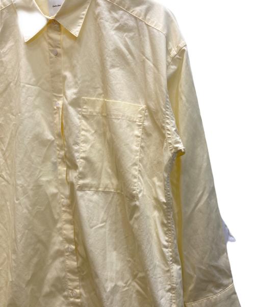 Spick and Span（スピック＆スパン）Spick and Span (スピック＆スパン) 50コットンオーバーシャツ イエロー サイズ:Free 未使用品の古着・服飾アイテム