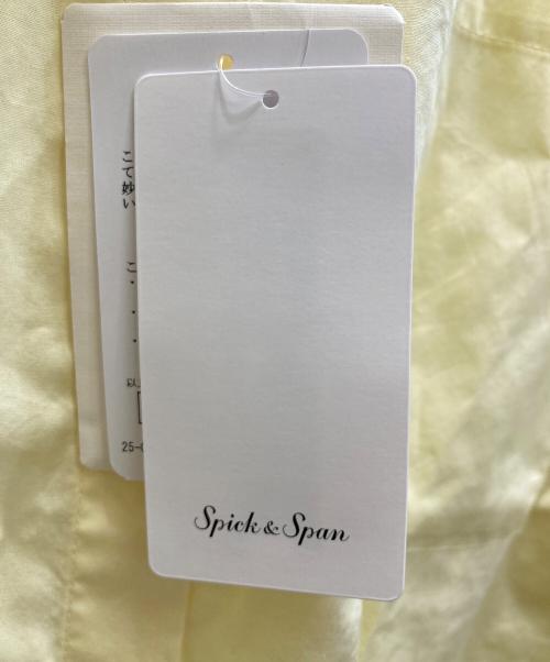 Spick and Span（スピック＆スパン）Spick and Span (スピック＆スパン) 50コットンオーバーシャツ イエロー サイズ:Free 未使用品の古着・服飾アイテム