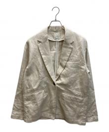 TODAYFUL（トゥデイフル）の古着「Oversize Linen JK」｜アイボリー