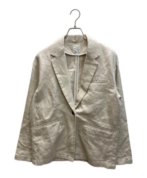 TODAYFUL（トゥデイフル）TODAYFUL (トゥデイフル) Oversize Linen JK アイボリー サイズ:38の古着・服飾アイテム