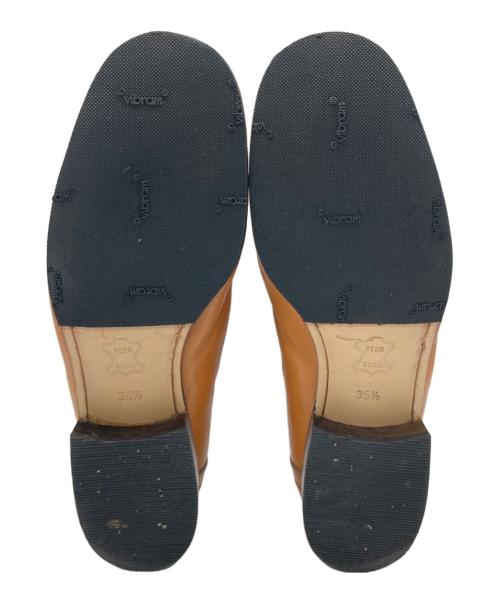 DRIES VAN NOTEN（ドリスヴァンノッテン）DRIES VAN NOTEN (ドリスヴァンノッテン) サイドゴアブーティー ブラウン サイズ:35 1/2の古着・服飾アイテム