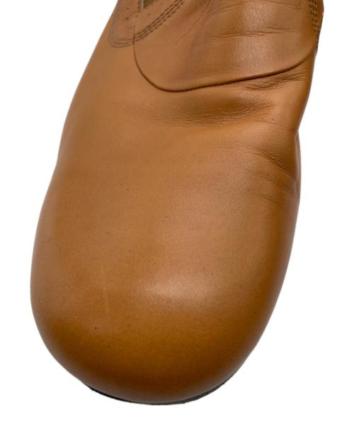 DRIES VAN NOTEN（ドリスヴァンノッテン）DRIES VAN NOTEN (ドリスヴァンノッテン) サイドゴアブーティー ブラウン サイズ:35 1/2の古着・服飾アイテム