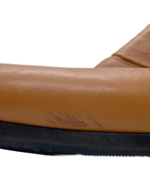 DRIES VAN NOTEN（ドリスヴァンノッテン）DRIES VAN NOTEN (ドリスヴァンノッテン) サイドゴアブーティー ブラウン サイズ:35 1/2の古着・服飾アイテム