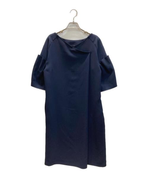 ADORE（アドーア）ADORE (アドーア) ブラウスワンピース ネイビー サイズ:SIZE 38の古着・服飾アイテム