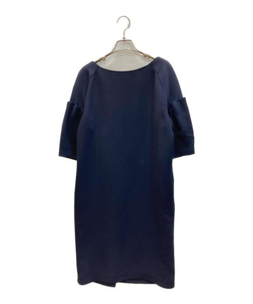 ADORE（アドーア）ADORE (アドーア) ブラウスワンピース ネイビー サイズ:SIZE 38の古着・服飾アイテム