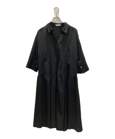 【美品】アドーア⭐️定価55000 ADORE シャツワンピース 38 中古・古着通販】ADORE (アドーア) シアーボイルシャツワンピース