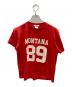 Whim Gazette（ウィムガゼット）の古着「ナンバリングTシャツ」｜レッド