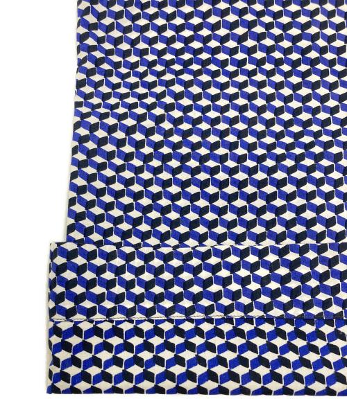 MARNI（マルニ）MARNI (マルニ) 幾何学柄 半袖シャツ ブルー サイズ:SIZE 46の古着・服飾アイテム
