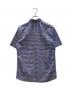 MARNI (マルニ) 幾何学柄 半袖シャツ ブルー サイズ:SIZE 46：5000円