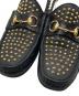 中古・古着 GUCCI (グッチ) 1953 ホースビットスタッズローファー ブラック サイズ:7 1/2：16000円
