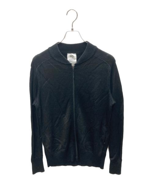 Y-3（ワイスリー）Y-3 (ワイスリー) M Classic Knit Full Zip クラシック ニット フルジップ ブラック サイズ:XSの古着・服飾アイテム