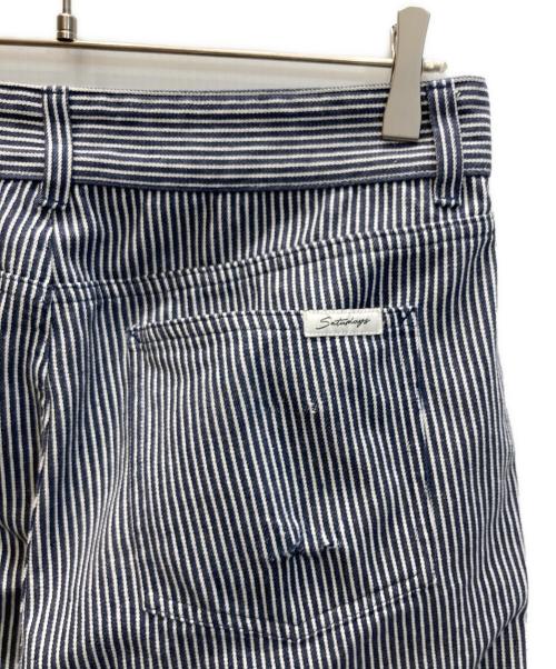 Saturdays NYC（サタデーズ ニューヨークシティ）Saturdays NYC (サタデーズ ニューヨークシティ) ヒッコリーパンツ ネイビー サイズ:SIZE 30の古着・服飾アイテム
