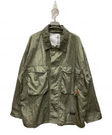 TIGHTBOOTH PRODUCTION（タイトブースプロダクション）の古着「BLOOM L/S SHIRT」｜グリーン