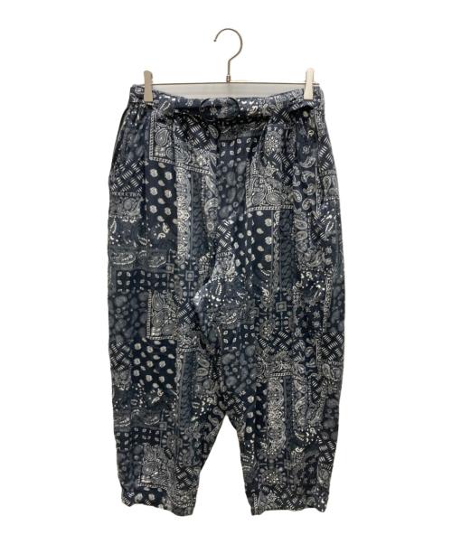 TIGHTBOOTH PRODUCTION（タイトブースプロダクション）TIGHTBOOTH PRODUCTION (タイトブースプロダクション) PAISLEY BALLOON PANTS ペイズリー バルーンパンツ ブラック×ホワイト サイズ:Mの古着・服飾アイテム