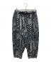 TIGHTBOOTH PRODUCTION（タイトブースプロダクション）の古着「PAISLEY BALLOON PANTS ペイズリー バルーンパンツ」｜ブラック×ホワイト