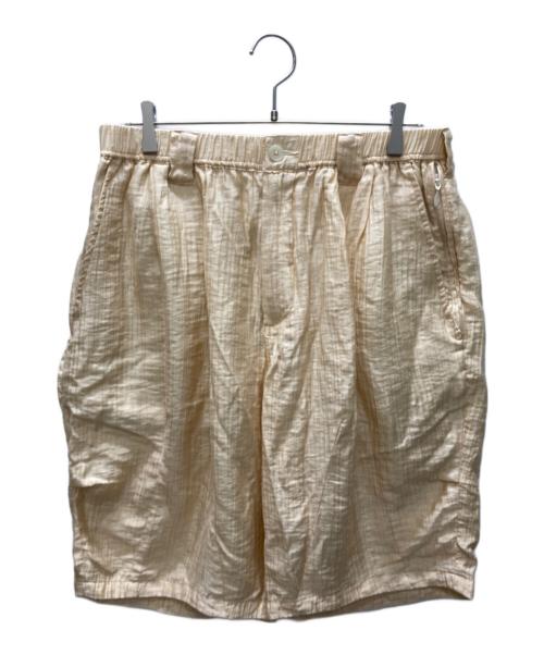 TIGHTBOOTH PRODUCTION（タイトブースプロダクション）TIGHTBOOTH PRODUCTION (タイトブースプロダクション) RAYYON BIG SHORTS ベージュ サイズ:XLの古着・服飾アイテム