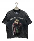 MAISON SPECIALメゾンスペシャル）の古着「「JOKER」Prime-Over Crew Neck T-Shirt」｜グレー