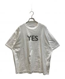 KATHARINE HAMNETT×Ron Herman（キャサリンハムネット×ロンハーマン）の古着「Yes Tee」｜ホワイト
