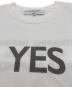 中古・古着 KATHARINE HAMNETT (キャサリンハムネット) Ron Herman (ロンハーマン) Yes Tee ホワイト サイズ:SIZE XS：5000円