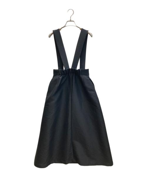 ebure（エブール）EBURE (エブール) Ron Herman (ロンハーマン) 別注 ジャンパースカート ブラック サイズ:SIZE 36の古着・服飾アイテム