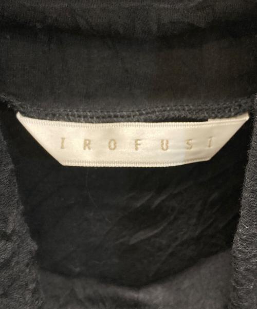 IROFUSI（イロフシ）IROFUSI (イロフシ) 二重シワ加工セーター ブラック サイズ:下記参照の古着・服飾アイテム