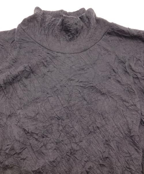 IROFUSI（イロフシ）IROFUSI (イロフシ) 二重シワ加工セーター ブラック サイズ:下記参照の古着・服飾アイテム