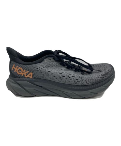 HOKA（ホカ）HOKA (ホカ) W Clifton 8 ローカットスニーカー グレー サイズ:22.5の古着・服飾アイテム