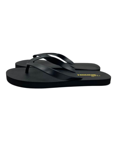 HOMME girls（オムガールズ）HOMME girls (オムガールズ) BEACH SANDAL ブラック サイズ:Lの古着・服飾アイテム