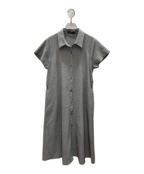 BEATRICE（ベアトリス）BEATRICE (ベアトリス) サッカーリボンベルトワンピース ブラック×ホワイト サイズ:SIZE 38の古着・服飾アイテム