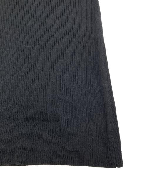 Curensology（カレンソロジー）Curensology (カレンソロジー) コットンリブタイトスカート ブラック サイズ:SIZE Free 未使用品の古着・服飾アイテム