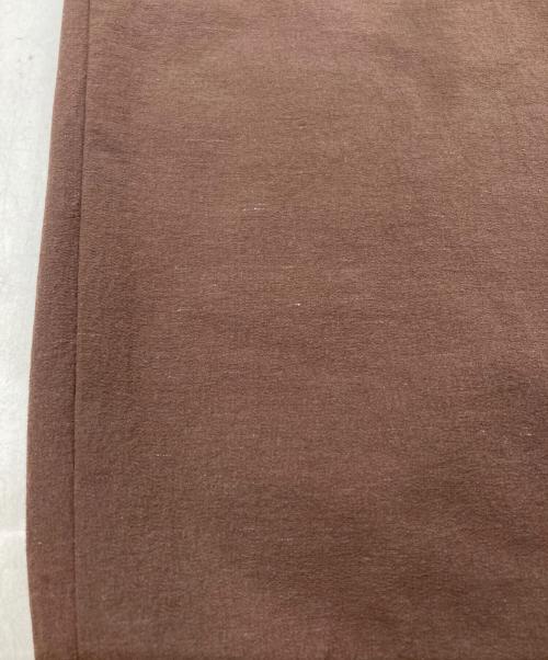JOURNAL STANDARD（ジャーナルスタンダード）JOURNAL STANDARD (ジャーナルスタンダード) リネンナイロンストレッチワイドパンツ ブラウン サイズ:SIZE 36の古着・服飾アイテム