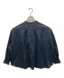 KAGURE (カグレ) コットンワッシャーフリルワイドシャツ ネイビー サイズ:SIZE Free：12000円