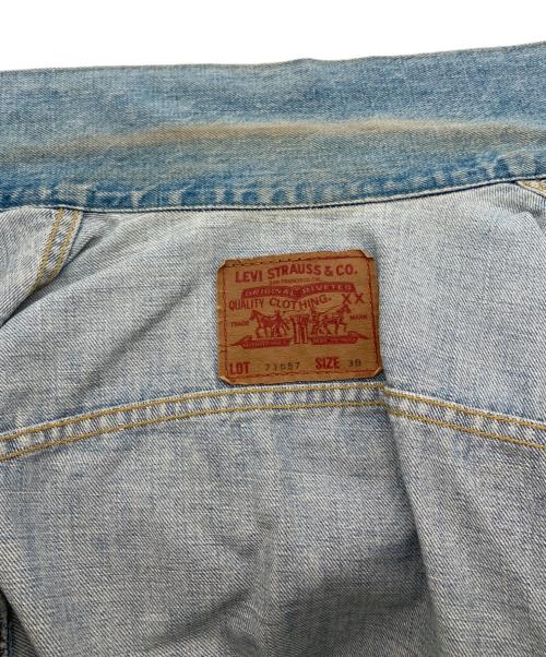 LEVI'S（リーバイス）LEVI'S (リーバイス) 90s 3rd 復刻 デニムジャケット インディゴ サイズ:SIZE 38の古着・服飾アイテム