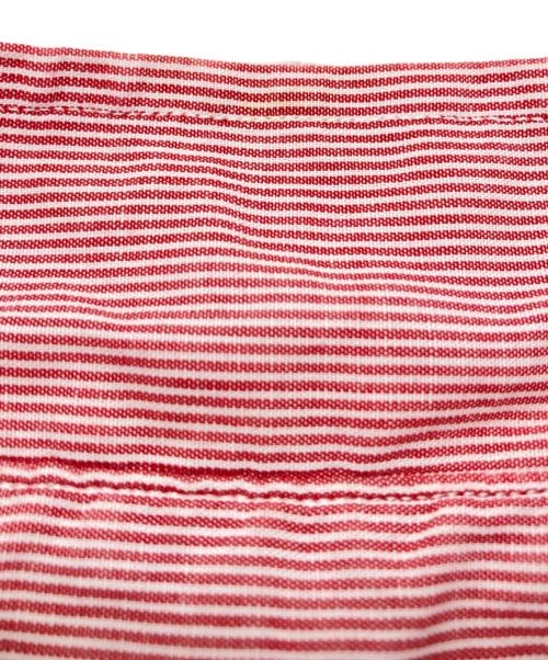 BROOKS BROTHERS（ブルックスブラザーズ）BROOKS BROTHERS (ブルックスブラザーズ) 6ボタン makers ストライプシャツ レッド サイズ:15-2の古着・服飾アイテム