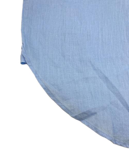 POLO RALPH LAUREN（ポロ・ラルフローレン）POLO RALPH LAUREN (ポロ・ラルフローレン) リネンプルオーバーシャツ ブルー サイズ:XSの古着・服飾アイテム