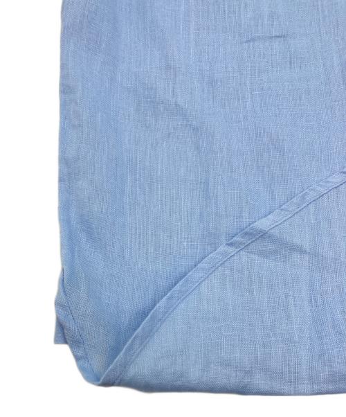 POLO RALPH LAUREN（ポロ・ラルフローレン）POLO RALPH LAUREN (ポロ・ラルフローレン) リネンプルオーバーシャツ ブルー サイズ:XSの古着・服飾アイテム