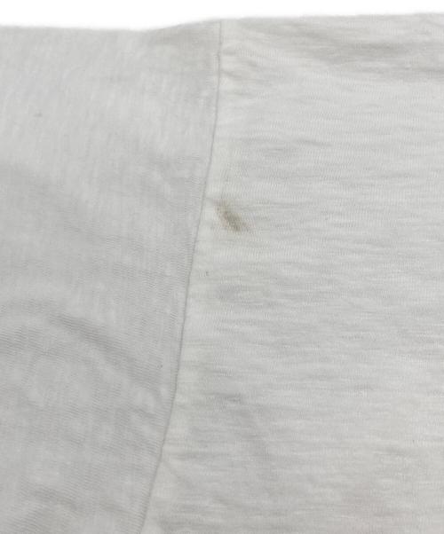 45R（フォーティファイブ・アール）45R (フォーティファイブ・アール) 天竺のビッグスリットTシャツ ホワイト サイズ:下記参照の古着・服飾アイテム